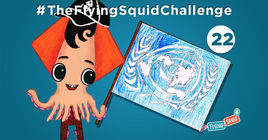 The Flying Squid Challenge : Kids activities The Flying Squid is playing fun activities to do with kids, in this case playing a game called the UN