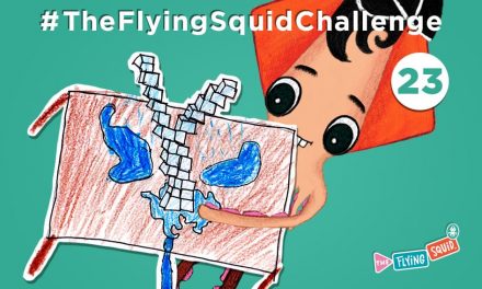 Join the Flying Squid in the Ice, Ice, Baby Squid Challenge!